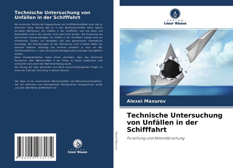 Produktbild: Technische Untersuchung von Unf&auml;llen in der Schifffahrt