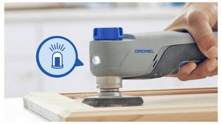 Produktbild: Dremel MM12V-S1 F013CM12JA Akku-Multifunktionswerkzeug inkl. Akku, b&uuml;rstenlos