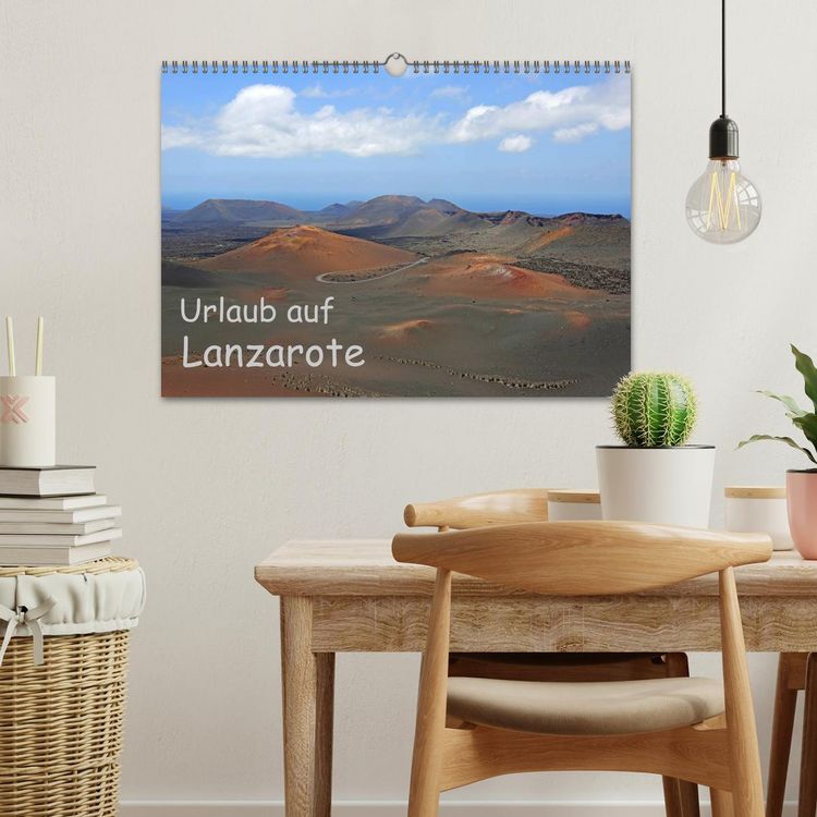 Produktbild: Urlaub auf Lanzarote (Wandkalender 2026 DIN A3 quer), CALVENDO Monatskalender