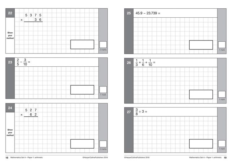 Produktbild: KS2 Maths and English SATs Practice Papers