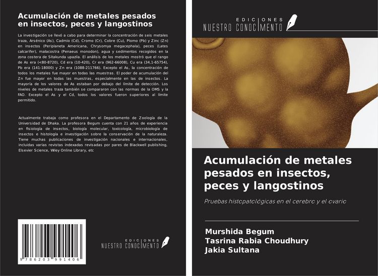 Produktbild: Acumulaci&oacute;n de metales pesados en insectos, peces y langostinos