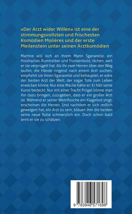 Produktbild: Der Arzt wider Willen: Moli&egrave;re: Eine Kom&ouml;die (Illustrierte Ausgabe)