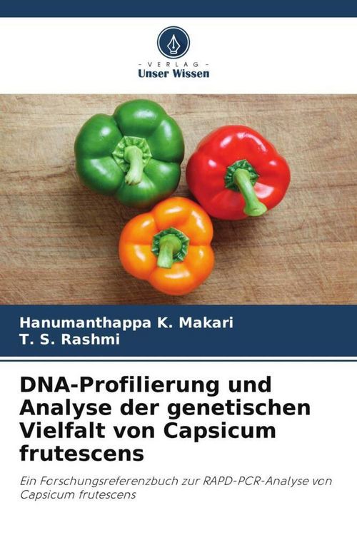 Produktbild: DNA-Profilierung und Analyse der genetischen Vielfalt von Capsicum frutescens