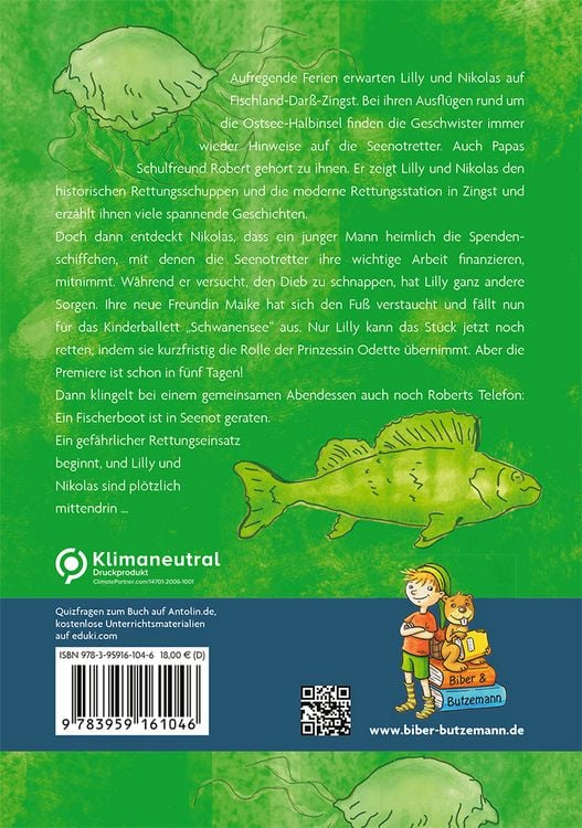 Produktbild: Abenteuer auf Fischland-Dar&szlig;-Zingst - Lilly, Nikolas und die Seenotretter