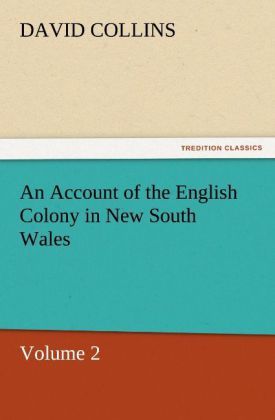 Produktbild: An Account of the English Colony in New South Wales
