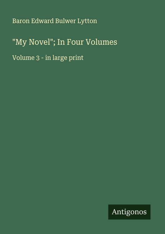 Produktbild: "My Novel"; In Four Volumes
