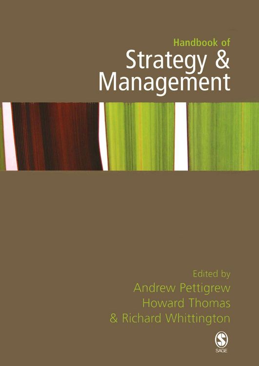 Produktbild: Handbook of Strategy and Management