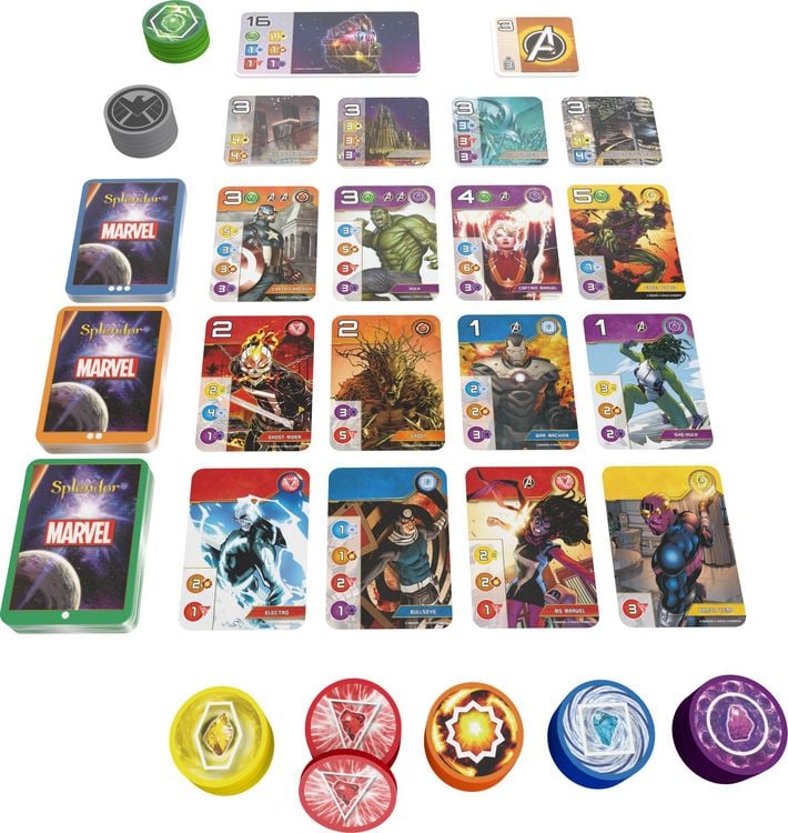 Produktbild: Splendor Marvel (Spiel)