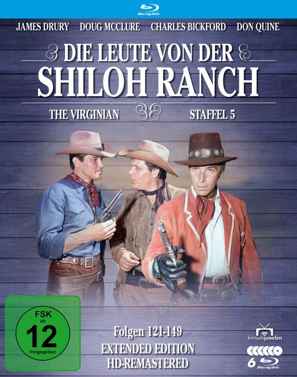Bild vom Artikel Die Leute von der Shiloh Ranch - Staffel 5 (HD-Remastered) (Fernsehjuwelen) [6 BRs] vom Autor James Drury