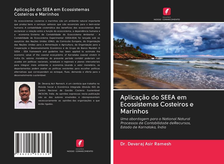 Produktbild: Aplica&ccedil;&atilde;o do SEEA em Ecossistemas Costeiros e Marinhos