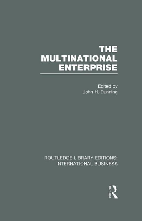 Produktbild: The Multinational Enterprise (RLE International Business)