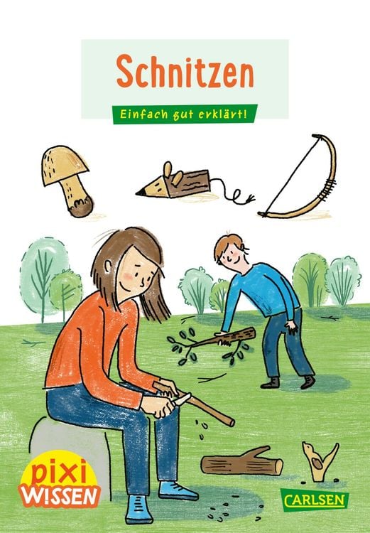 Bild vom Artikel Pixi Wissen 114: Schnitzen vom Autor Linda Hartwig