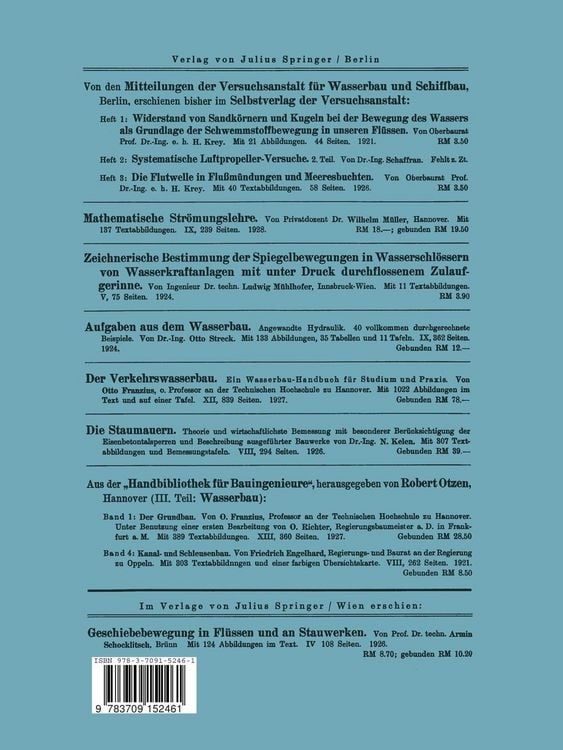 Produktbild: Widerstandsmessungen an umstr&ouml;mten Zylindern von Kreis- und Br&uuml;ckenpfeilerquerschnitt