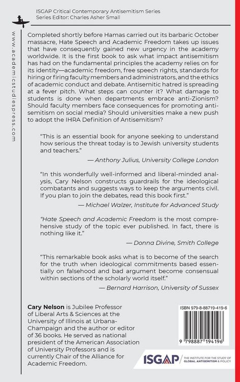 Produktbild: Hate Speech and Academic Freedom