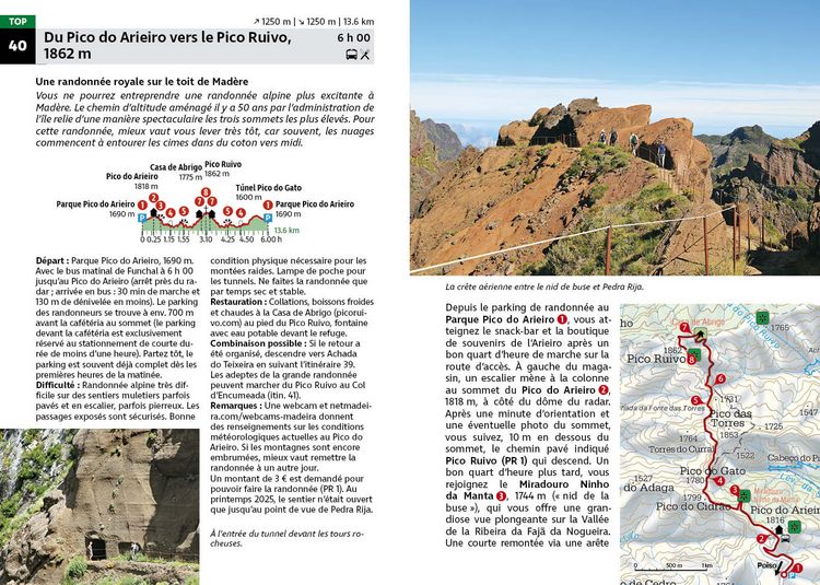 Produktbild: ROTHER Guide de randonn&eacute;es Mad&egrave;re
