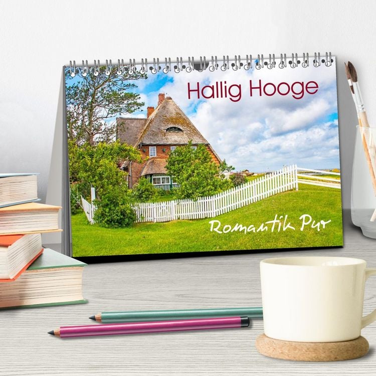 Produktbild: Hallig Hooge - Romantik Pur (Tischkalender 2026 DIN A5 quer), CALVENDO Monatskalender