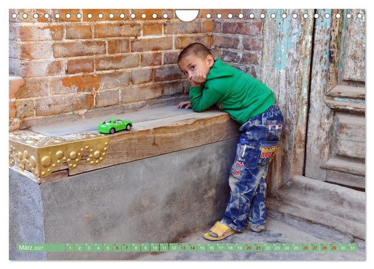 Produktbild: Begegnungen am Wegesrand &ndash; Auf dem Weg von Kashgar nach Lhasa (Wandkalender 2027 DIN A4 quer), CALVENDO Monatskalender