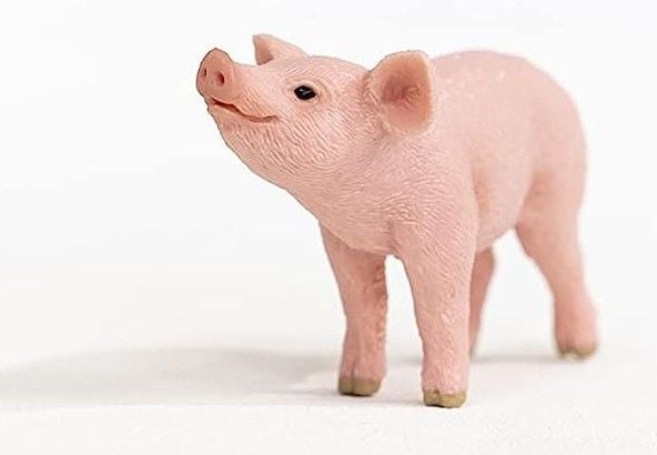Schleich 13934 - Farm World, Ferkel, Tierfigur, Höhe: 3,3cm