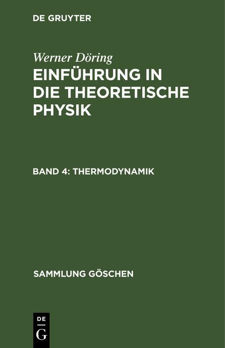 Produktbild: Thermodynamik
