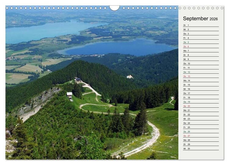 Produktbild: Schwangauer Momente (Wandkalender 2026 DIN A3 quer), CALVENDO Monatskalender