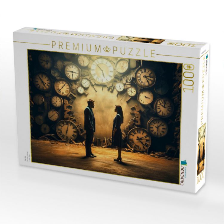Produktbild: CALVENDO Puzzle Die Zeit | 1000 Teile Lege-Gr&ouml;&szlig;e 64x48cm Foto-Puzzle f&uuml;r gl&uuml;ckliche Stunden