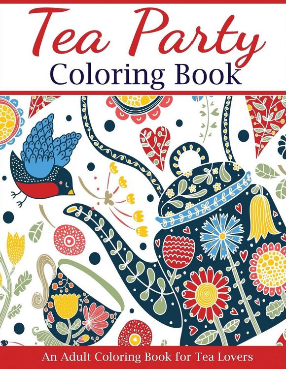 Produktbild: Tea Party Coloring Book