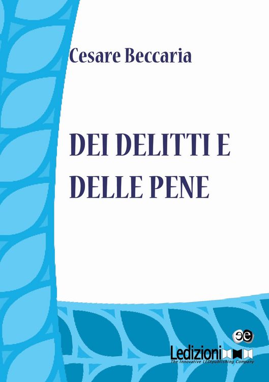 Produktbild: Dei delitti e delle pene