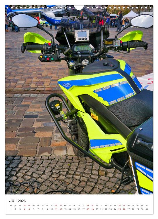 Produktbild: Tag der Polizei (Wandkalender 2026 DIN A3 hoch), CALVENDO Monatskalender