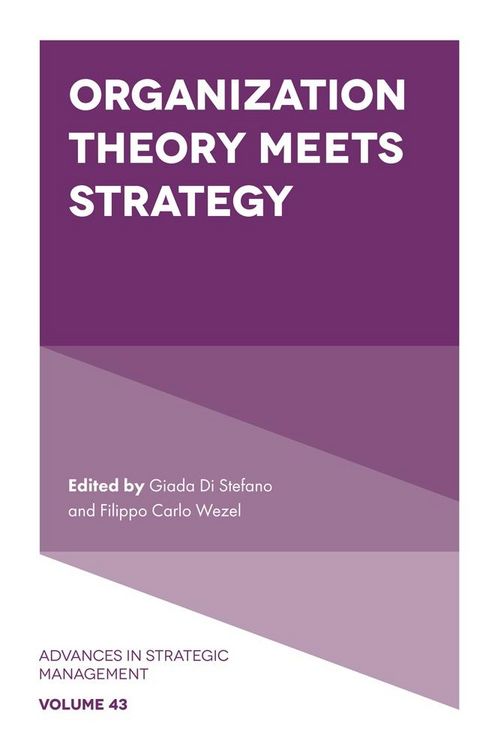 Produktbild: Organization Theory Meets Strategy