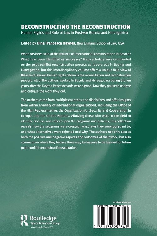Produktbild: Deconstructing the Reconstruction