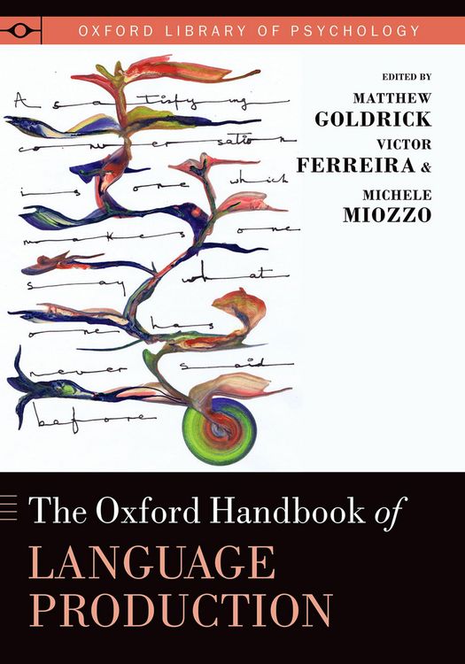 Produktbild: The Oxford Handbook of Language Production