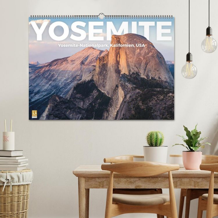Produktbild: Yosemite - Nationalpark (Wandkalender 2026 DIN A2 quer), CALVENDO Monatskalender