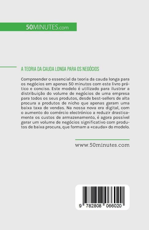 Produktbild: A teoria da cauda longa para os neg&oacute;cios