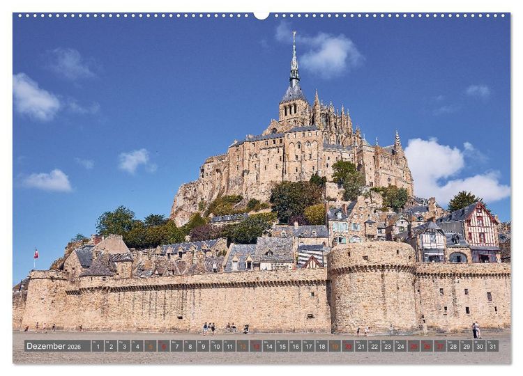 Produktbild: Traumreisen Normandie (hochwertiger Premium Wandkalender 2026 DIN A2 quer), Kunstdruck in Hochglanz