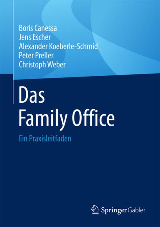 Produktbild: Das Family Office