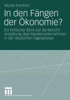 Produktbild: In den F&auml;ngen der &Ouml;konomie?