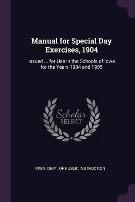 Produktbild: Manual for Special Day Exercises, 1904