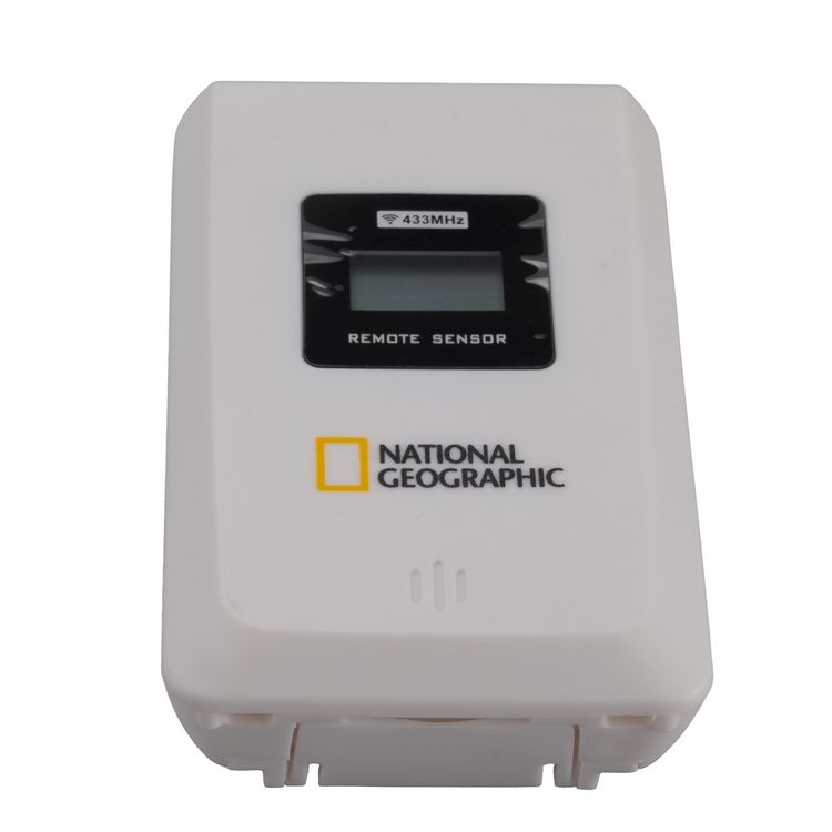 Produktbild: Bresser 16440 - NATIONAL GEOGRAPHIC Thermo-Hygro-Au&szlig;ensensor 433MHz