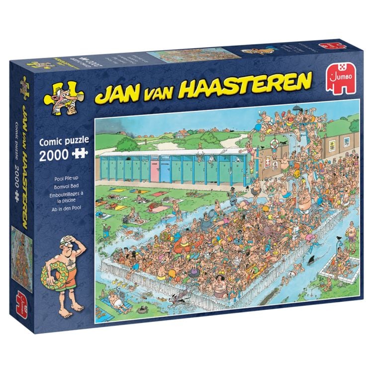 Jan van Haasteren - Ab in den Pool - 2000 Teile kaufen