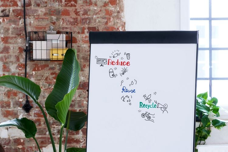 Produktbild: Edding Flipchartmarker EcoLine 31, 4er Set