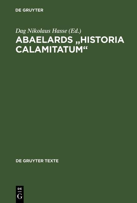Produktbild: Abaelards "Historia calamitatum"
