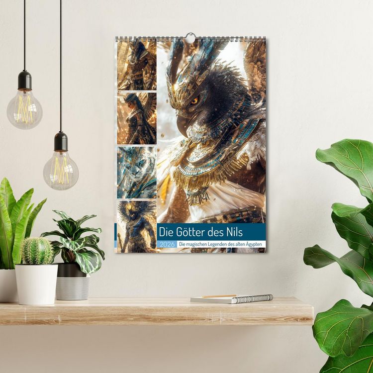 Produktbild: Die G&ouml;tter des Nils (Wandkalender 2026 DIN A3 hoch), CALVENDO Monatskalender