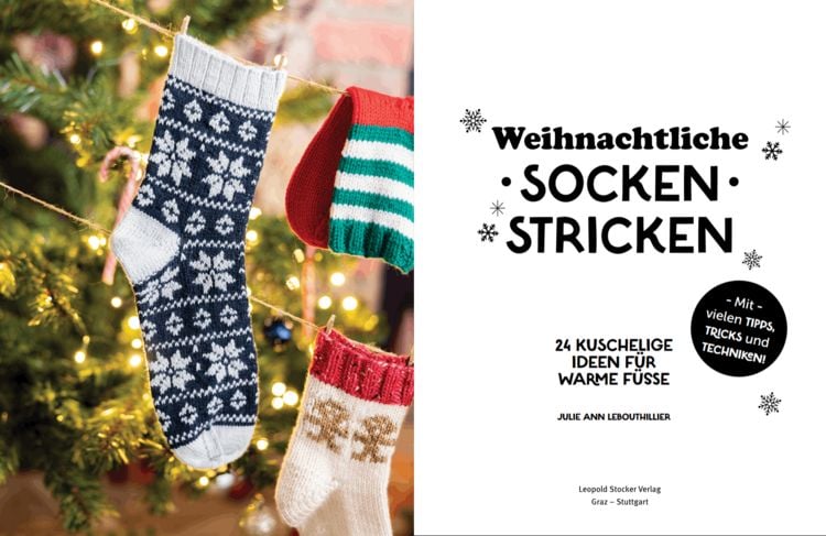 Produktbild: Weihnachtliche Socken stricken