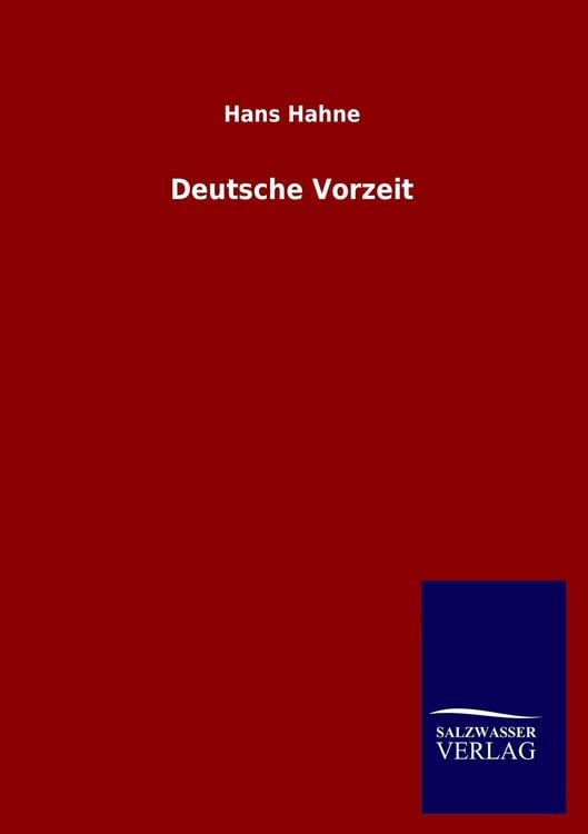 Produktbild: Deutsche Vorzeit