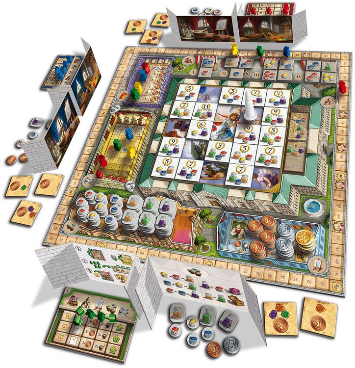 Produktbild: Queen Games - Fresco Revised Edition