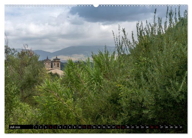 Produktbild: Einsame D&ouml;rfer - Eine Wanderung in den Abruzzen (Wandkalender 2026 DIN A2 quer), CALVENDO Monatskalender