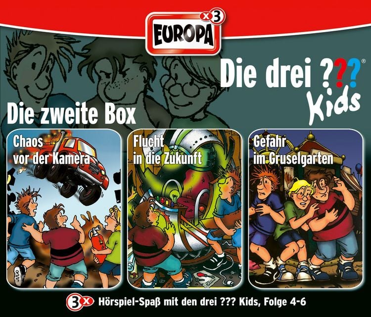 Produktbild: Die drei ??? Kids Box 2. Folgen 4-6 (drei Fragezeichen) 3 CDs
