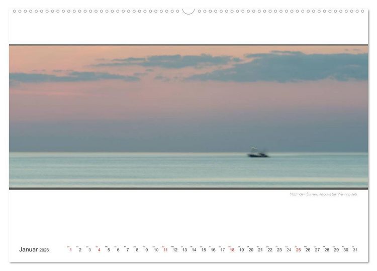 Produktbild: Emotionale Momente: Sylt de Luxe - die sch&ouml;nste deutsche Insel. (Wandkalender 2026 DIN A2 quer), CALVENDO Monatskalender