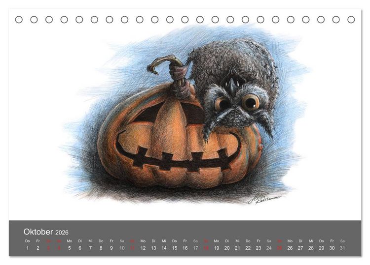 Produktbild: TIERONISCH (Tischkalender 2026 DIN A5 quer), CALVENDO Monatskalender
