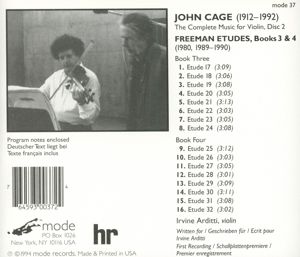 Produktbild: Freeman Etudes,Books 3 & 4